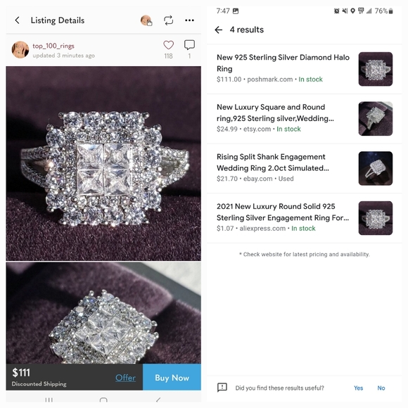 SAVE YOUR MONEY- Rings Jewelry Scammy - Picture 6 of 11